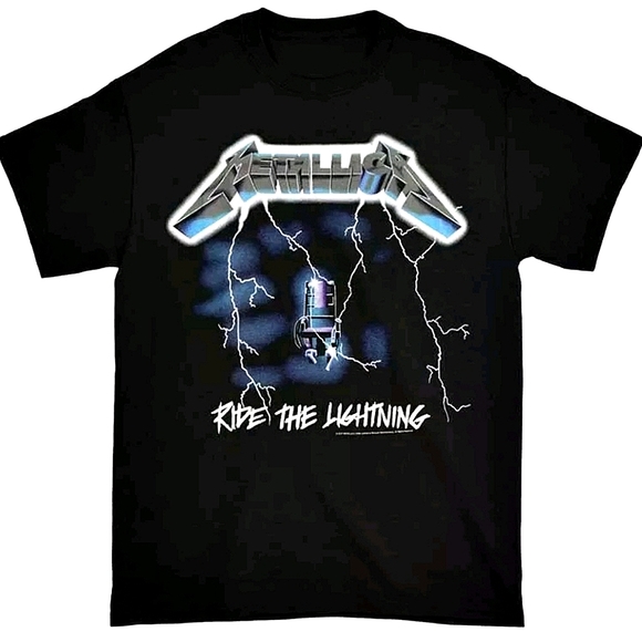 Metallica Ride The Lightning Heavy Metal Shirt - Picture 2 of 4